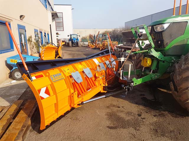 CS68 6S snowplow for agricultural tractors